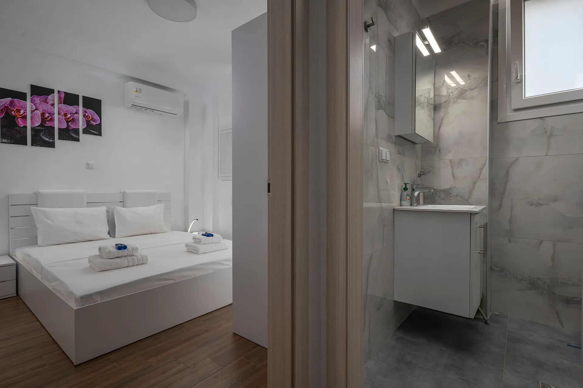 Sea La Vie Villas-Two Level Apartment Nefeli Complex spavaca soba